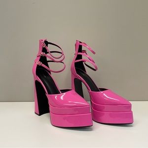 Bubblegum Pink Platforms